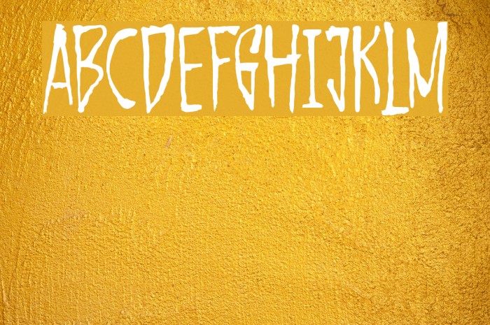 UncutMadnessDemoversion Font examples