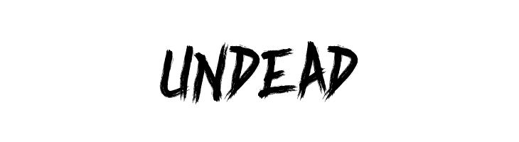 Undead フォント