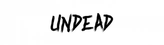 Undead  Fuentes Gratis Descargar