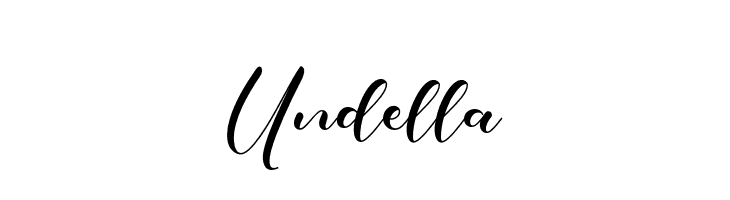 Undella  font caratteri gratis
