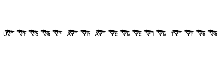 Under An Acacia Tree  Free Fonts Download