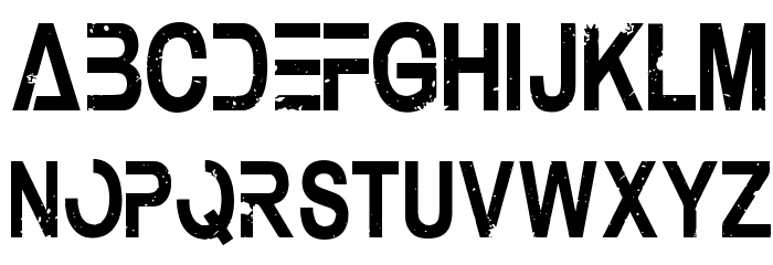 Under Authority Font LOWERCASE