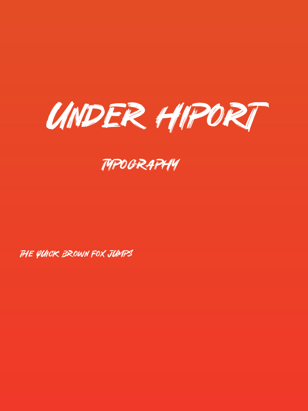 Under Hiport Poster
