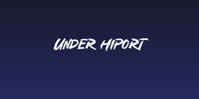 Under Hiport Social Header