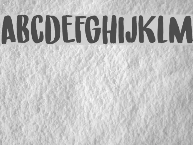 Under My Umbrella DEMO Regular Font examples