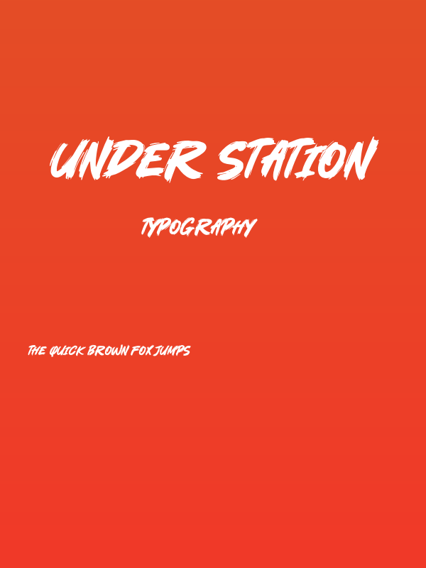 Under Station Poster
