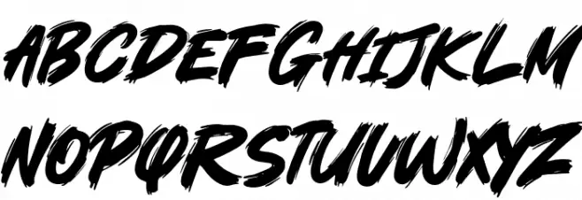 Under Station Schriftart Kleinbuchstaben