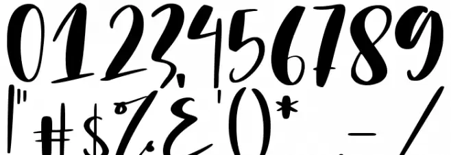 Under Summer Font OTHER CHARS