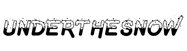 Under The Snow  Descarca Fonturi Gratis