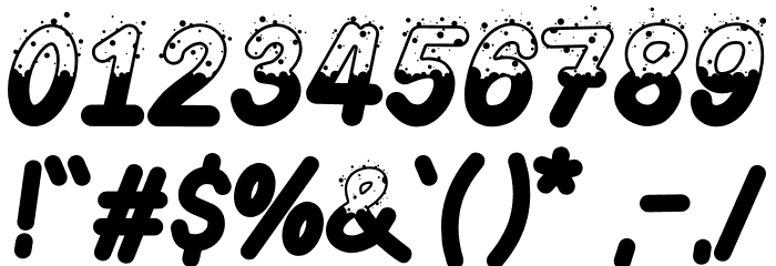 Under The Snow Font OTHER CHARS