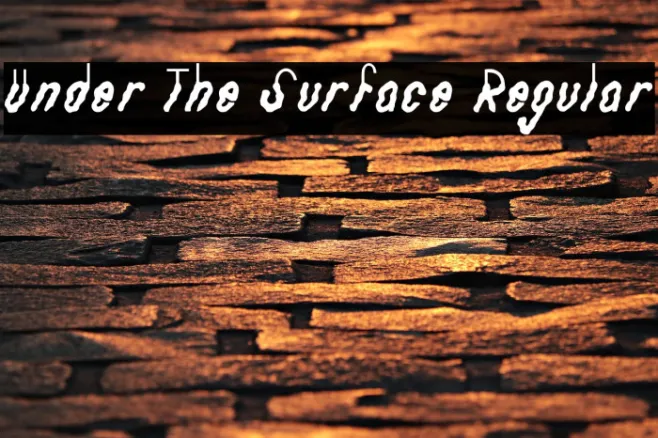 Under The Surface Regular Example 1