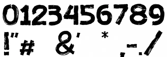 Under Type Fuentes OTROS CHARS