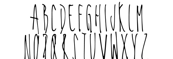 Under Water Regular Font UPPERCASE