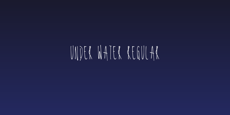 Under Water Regular Social Header