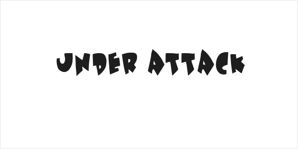 Under attack Logo