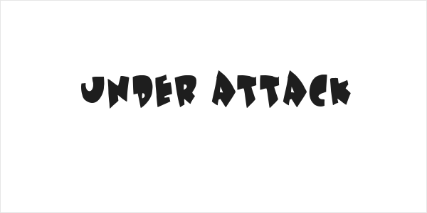 Under attack Logo