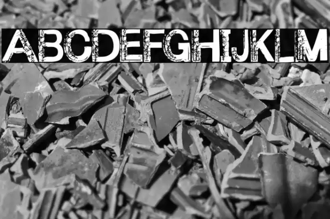 Under your bed Font examples