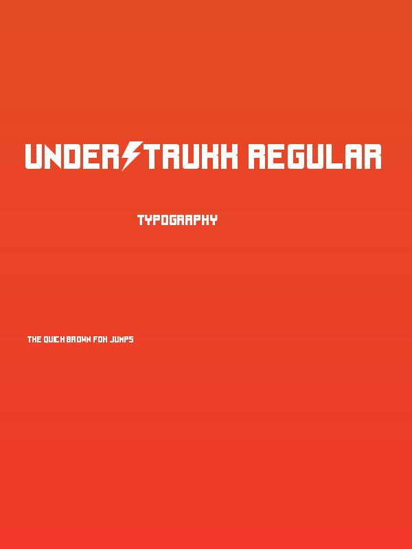 UnderStrukk Regular Poster