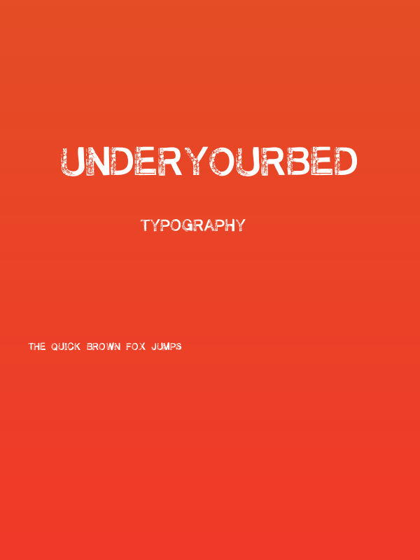 UnderYourBed Poster