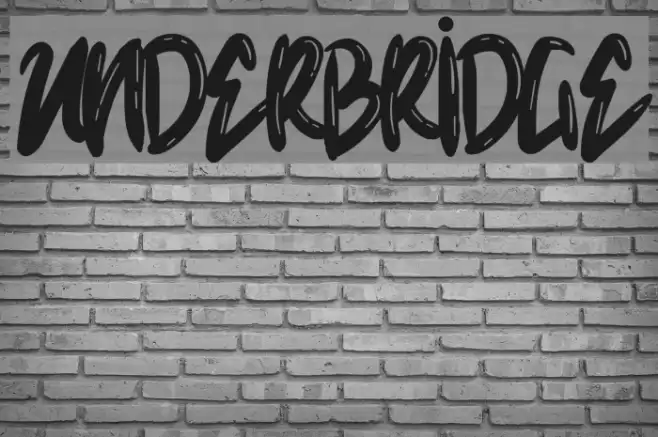 Underbridge Font examples