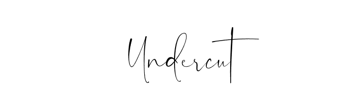 Undercut  font caratteri gratis