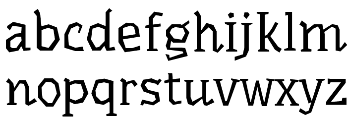 Underdog Font LOWERCASE