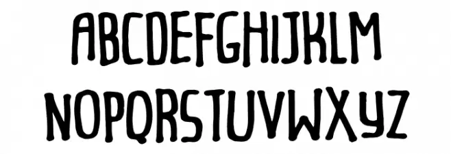 Underdoug DEMO Regular Шрифта ВЕРХНИЙ