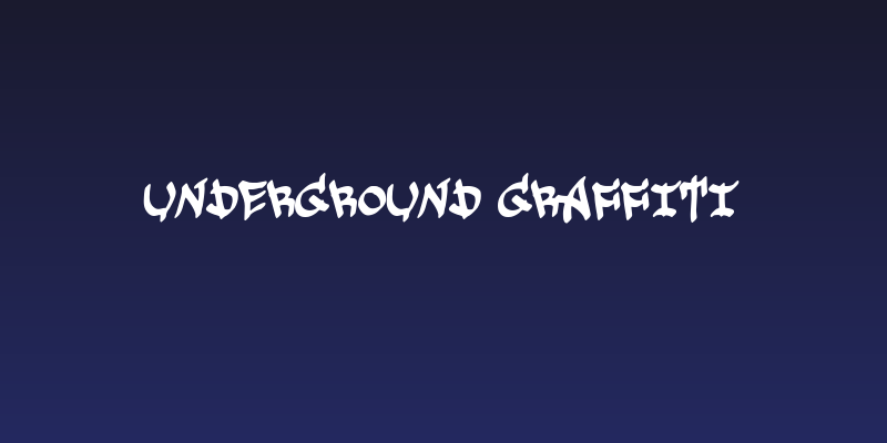 Underground Graffiti Social Header