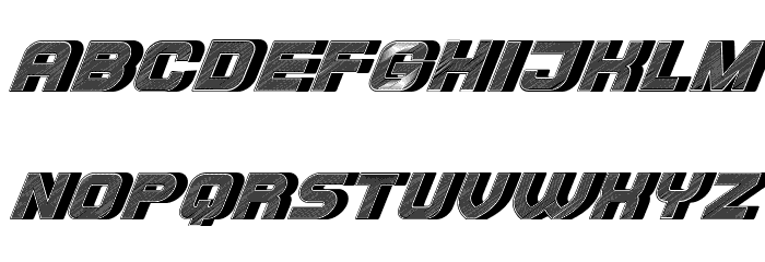 Underground Italic Font OTHER CHARS