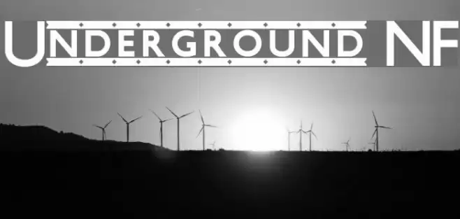 Underground NF Fonte examples