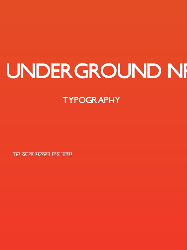 Underground NF Poster