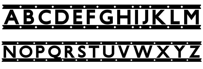 Underground NF Font LOWERCASE