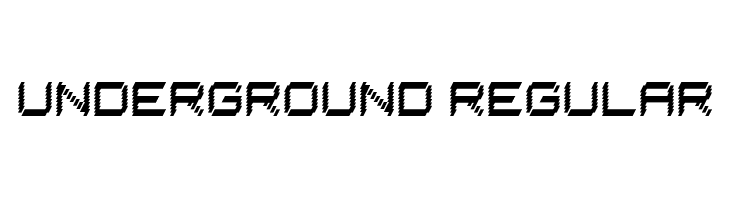 Underground Regular  Descarca Fonturi Gratis