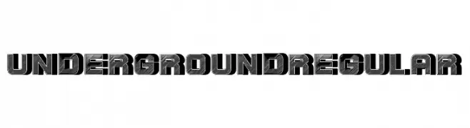 Underground Regular  les polices de caractères gratuit tlcharger