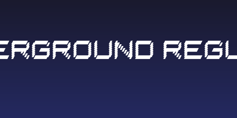 Underground Regular Social Header
