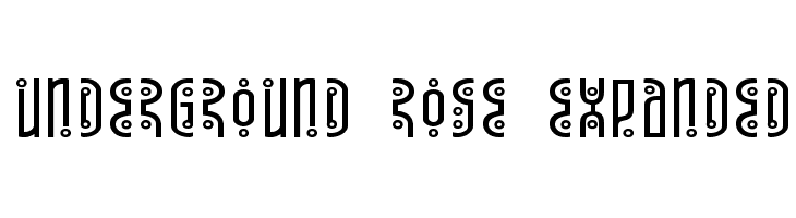 Underground Rose Expanded  नि: शुल्क फ़ॉन्ट्स डाउनलोड