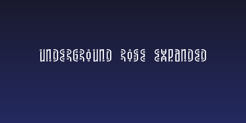 Underground Rose Expanded Social Header
