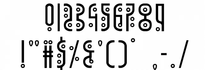 Underground Rose Font OTHER CHARS