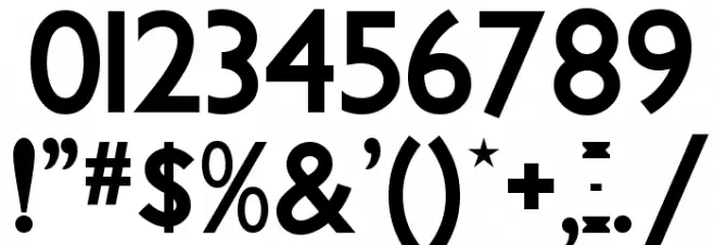 UndergroundNF Font OTHER CHARS