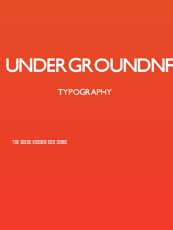 UndergroundNF Poster