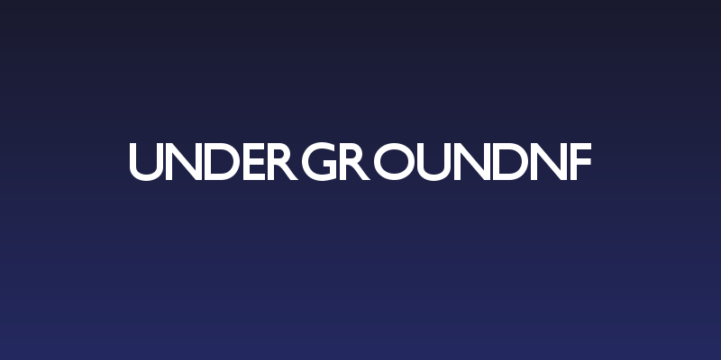 UndergroundNF Social Header