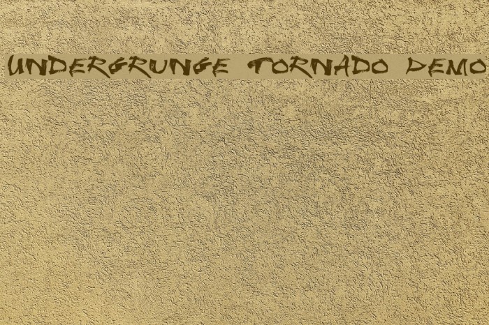 Undergrunge Tornado Demo Example 2