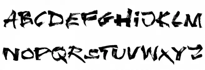 Undergrunge Tornado Demo Font Litere mici