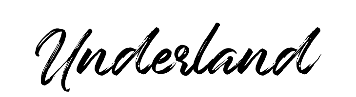 Underland  Frei Schriftart Herunterladen