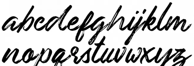 Underland خط أحرف صغيرة