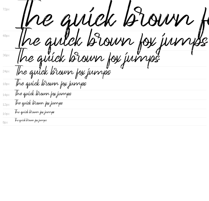 Underlines Demo Waterfall