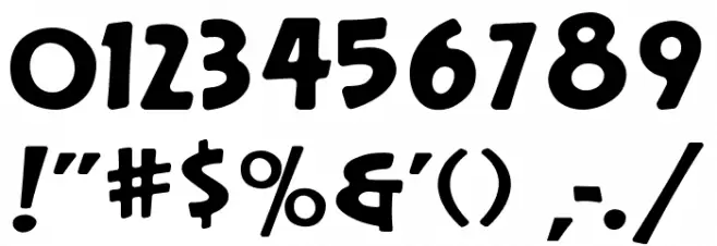 Underlord Font OTHER CHARS