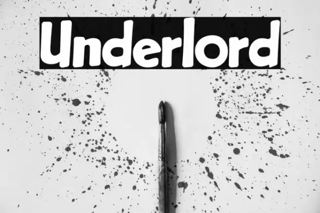 Underlord Font examples