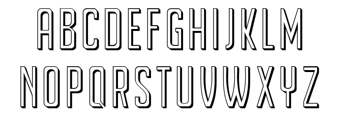 Underman Book Regular Font LOWERCASE