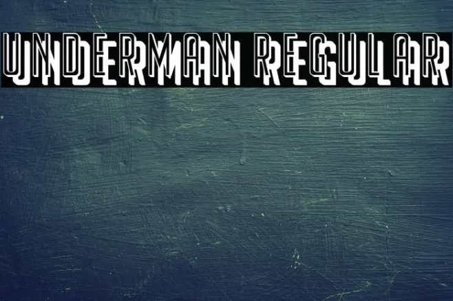 Underman Regular Example 3